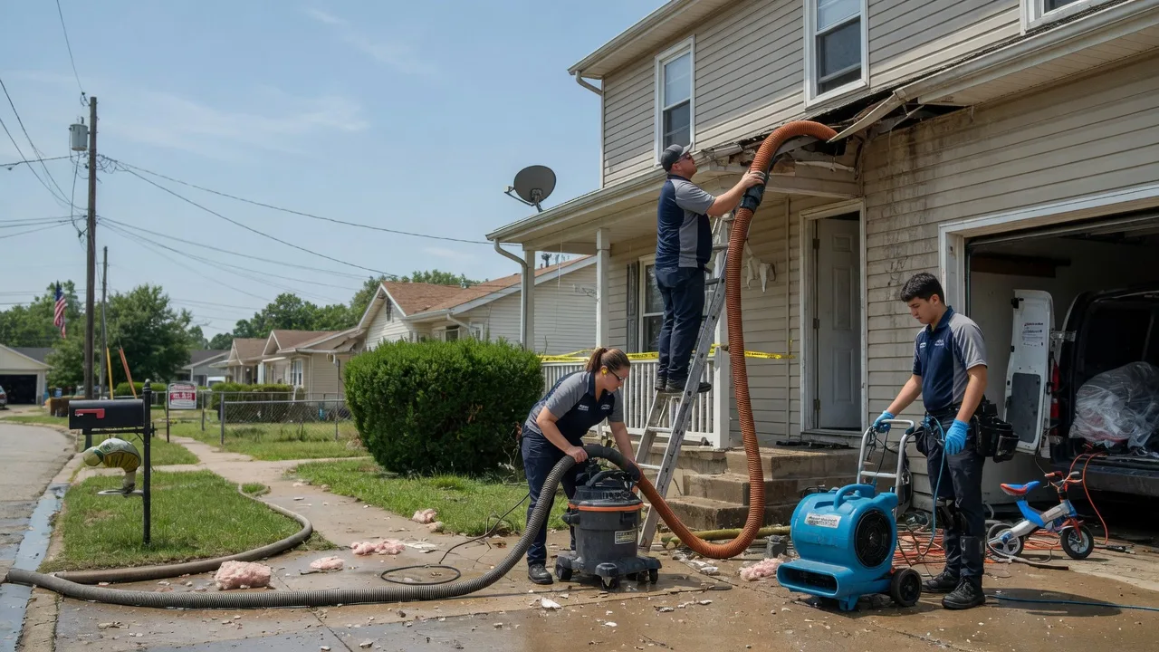 Water Damage Restoration in Rossiter, PA near me